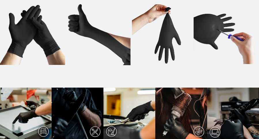 Vlastnosti a využití nitrilových rukavic STRONG 3